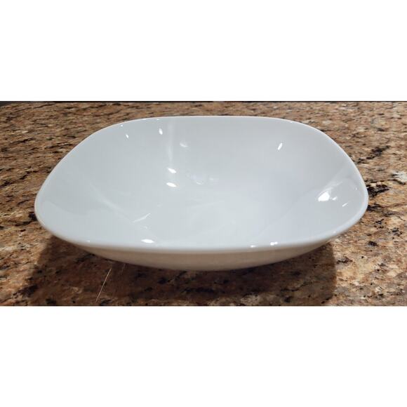 (Qty 1) IKEA Of Sweden White 8" Square Shaped Rounded Edges # 20726 - Picture 4 of 14